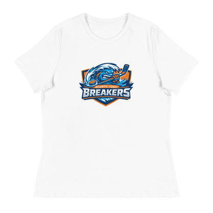 Performance | Women's Relaxed T Shirt | Atlantic Coast Breakers Hockey | Mascot Shield Logo