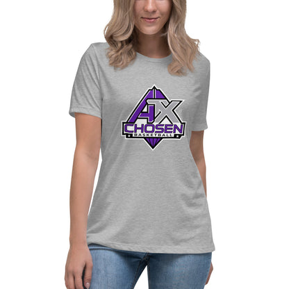 Performance | Women's Relaxed T Shirt | ATX CHOSEN Basketball | Icon Logo