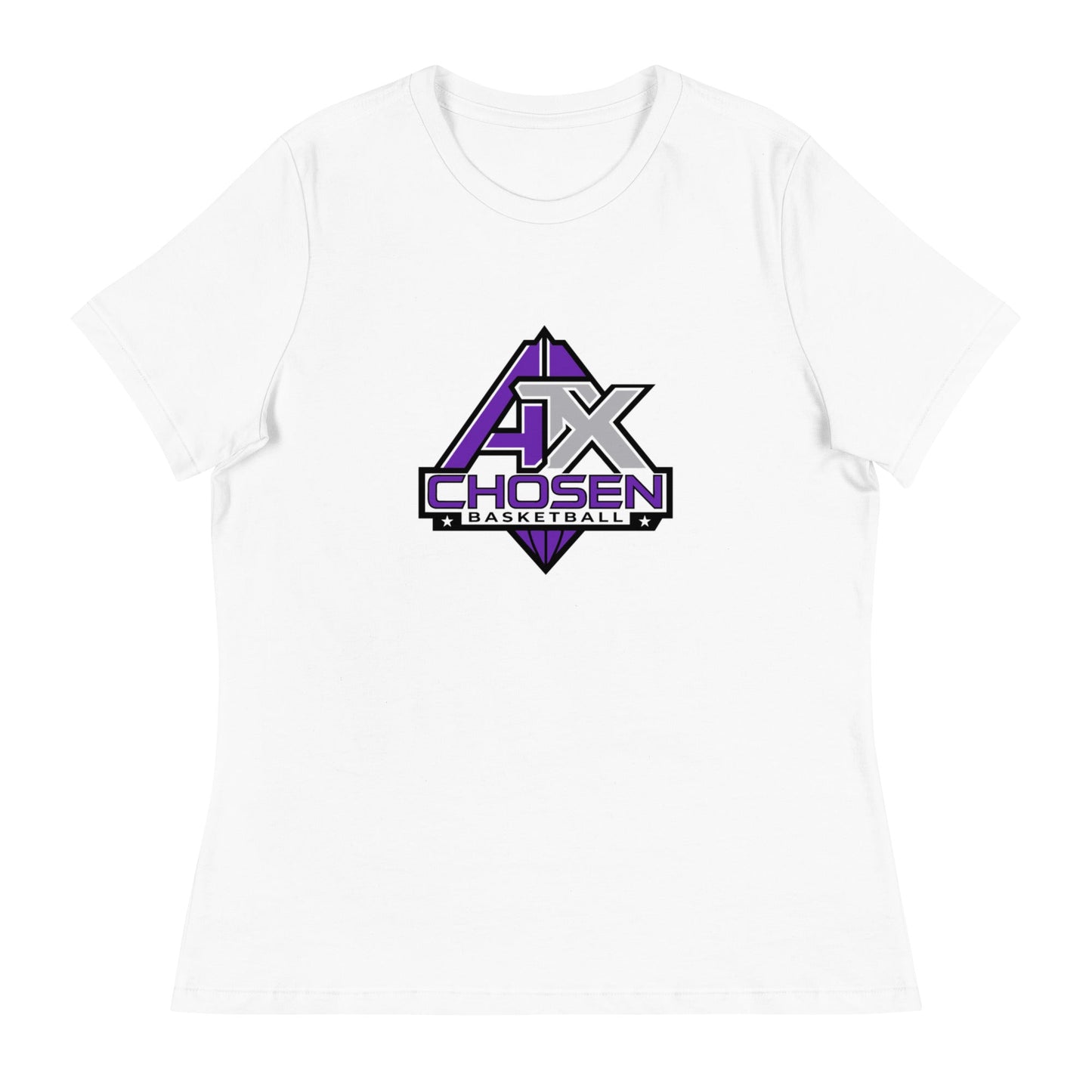 Performance | Women's Relaxed T Shirt | ATX CHOSEN Basketball | Icon Logo
