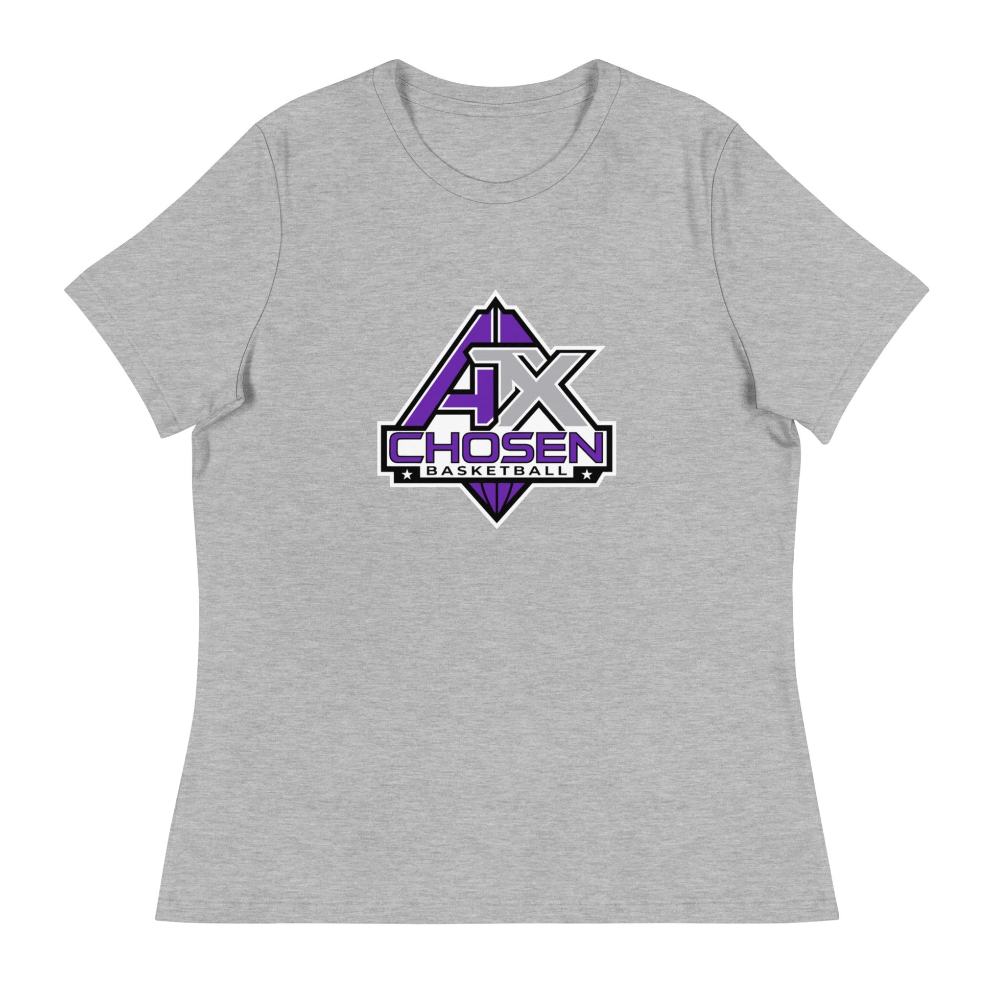 Performance | Women's Relaxed T Shirt | ATX CHOSEN Basketball | Icon Logo