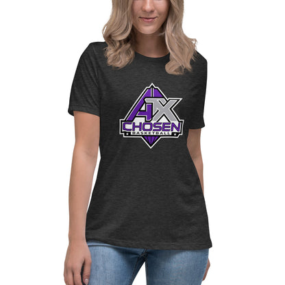 Performance | Women's Relaxed T Shirt | ATX CHOSEN Basketball | Icon Logo