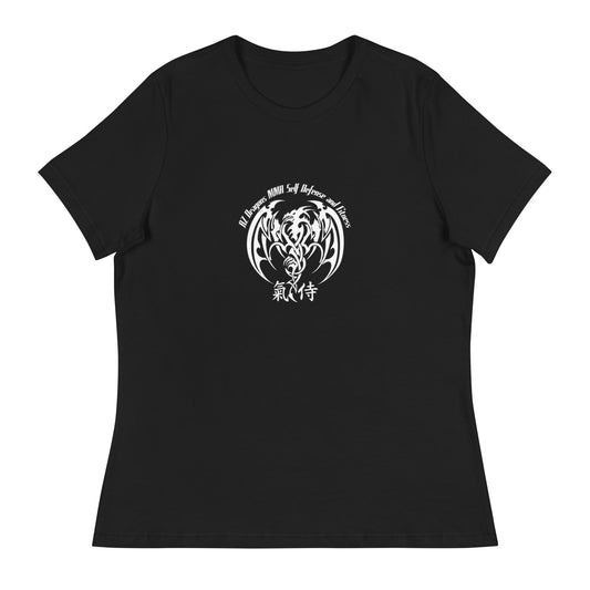 Performance | Women's Relaxed T Shirt | AZ DRAGONS MMA | Crest Logo