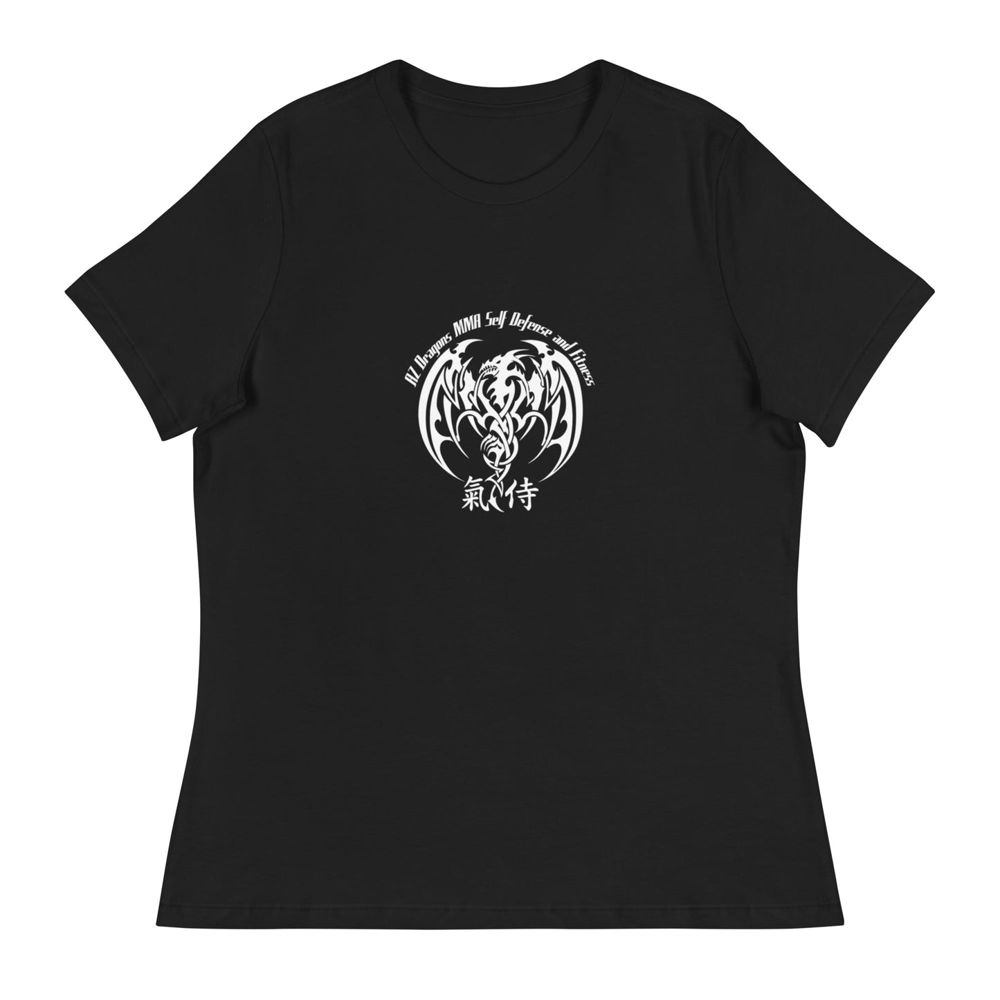 Performance | Women's Relaxed T Shirt | AZ DRAGONS MMA | Crest Logo