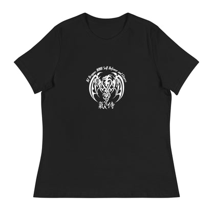 Performance | Women's Relaxed T Shirt | AZ DRAGONS MMA | Crest Logo