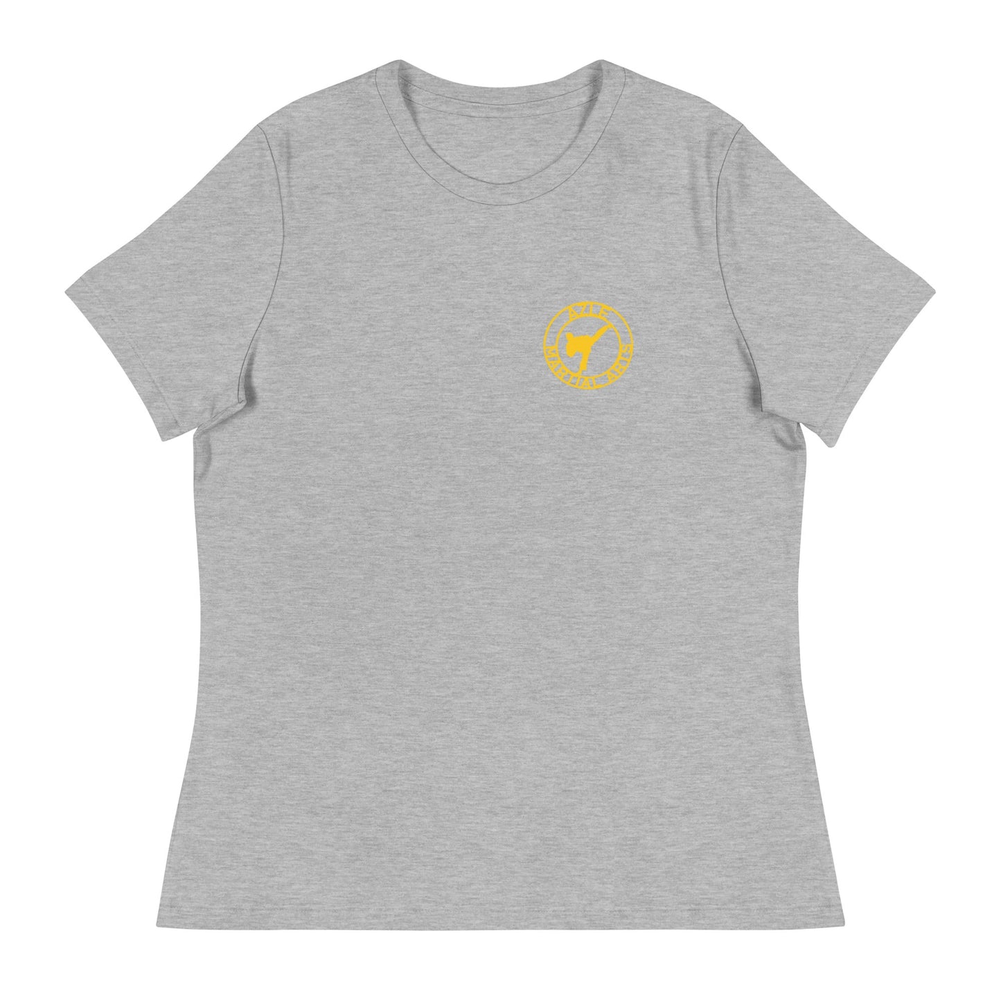 Performance | Women's Relaxed T Shirt | Azle Martial Arts | Dojo Roundel Logo