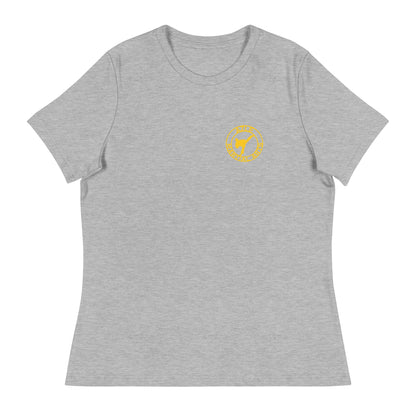 Performance | Women's Relaxed T Shirt | Azle Martial Arts | Dojo Roundel Logo
