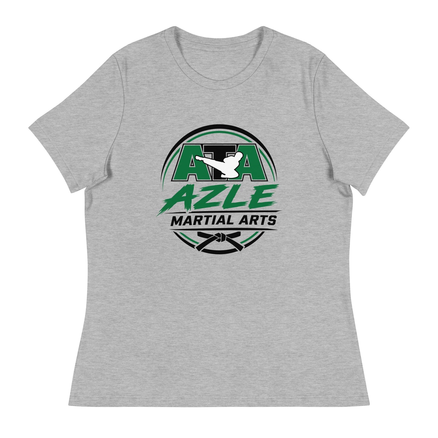 Performance | Women's Relaxed T Shirt | Azle Martial Arts | Vanguard Emblem Logo