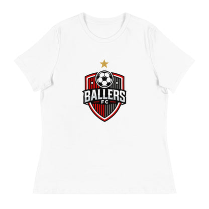 Performance | Women's Relaxed T Shirt | Ballers FC | Shield Logo