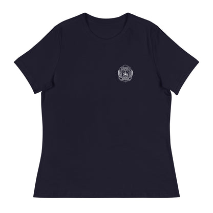 Performance | Women's Relaxed T Shirt | Bangor PD | Badge Logo