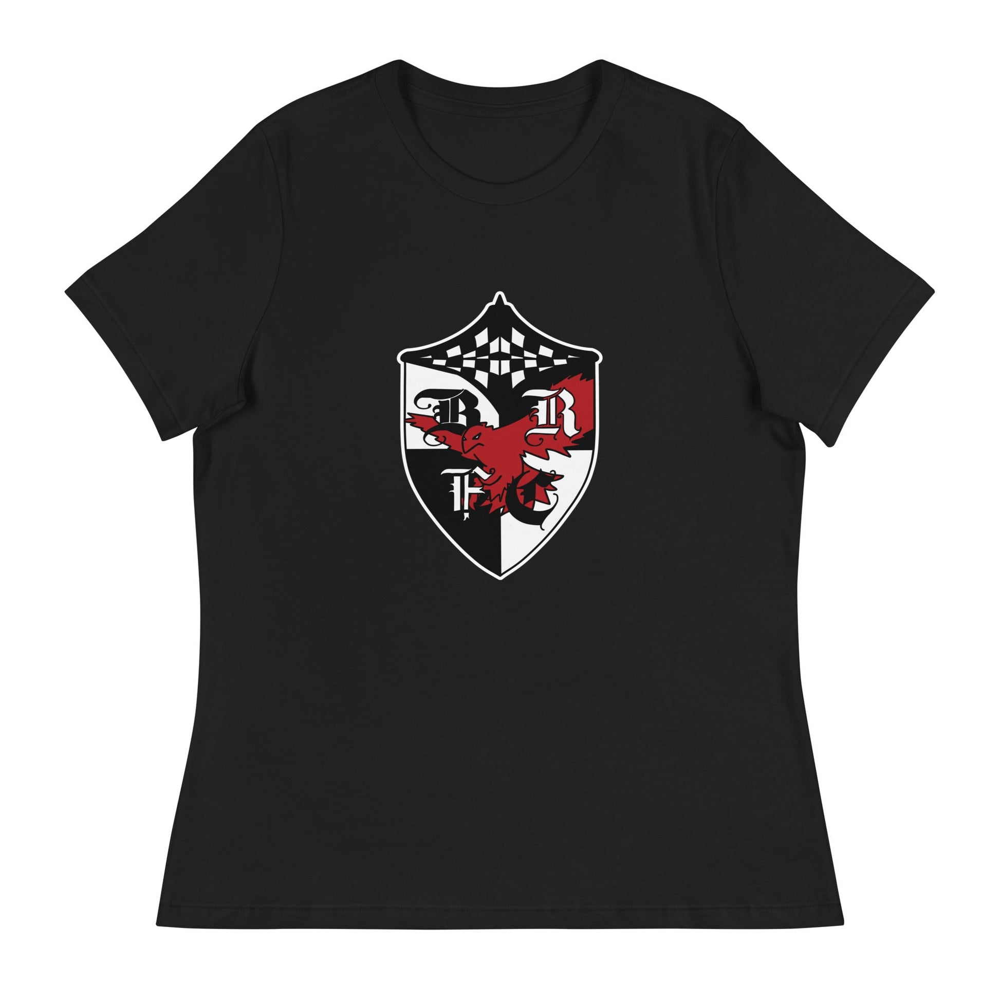 Performance | Women's Relaxed T Shirt | Bard College Rugby Football Club | Raptor Logo