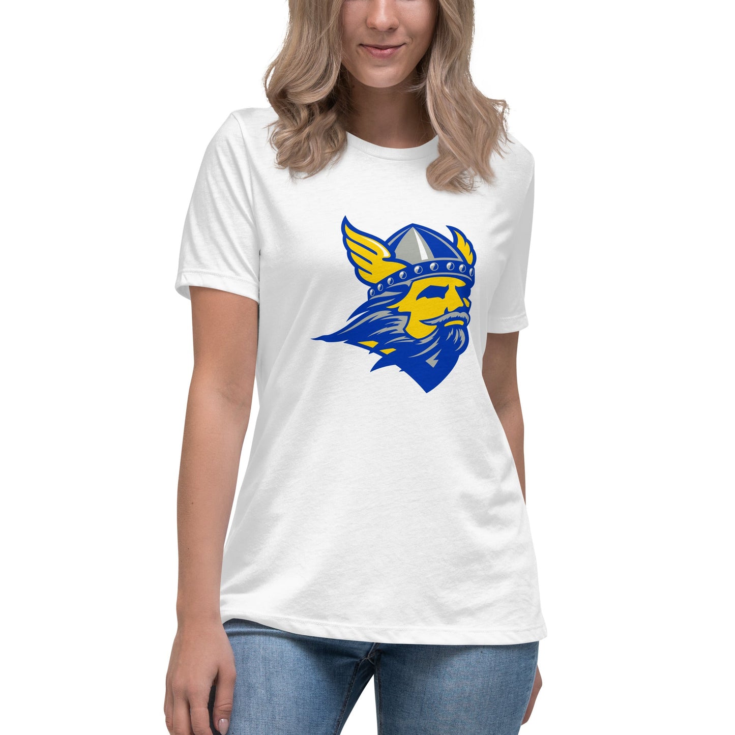 Performance | Women's Relaxed T Shirt | Bethany Baseball | Vanguard Logo