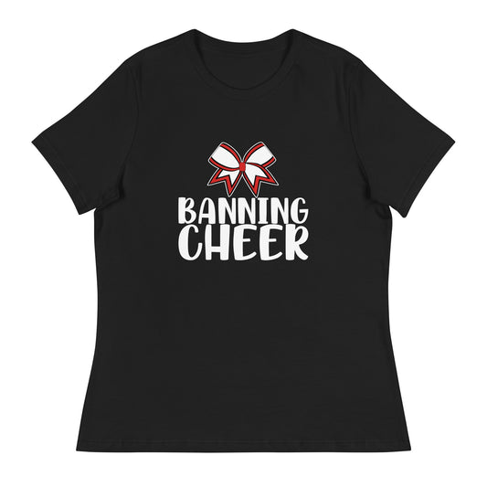 Performance | Women's Relaxed T Shirt | BHS Coed Cheer | Banning Cheer Logo