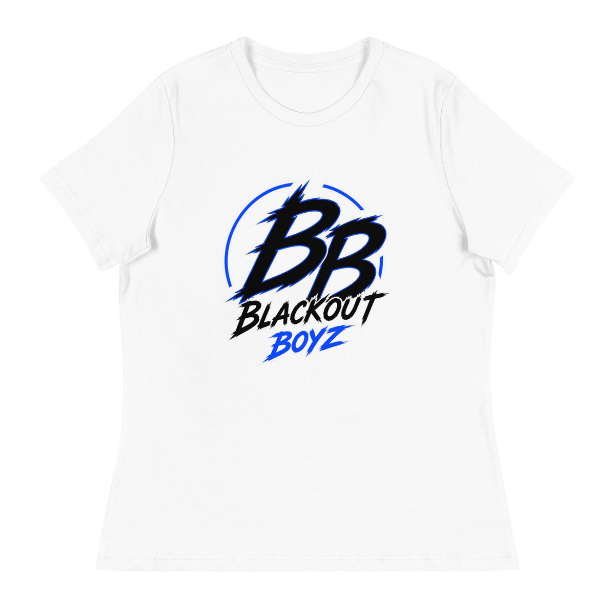 Performance | Women's Relaxed T Shirt | Blackout Boyz | Vanguard Logo