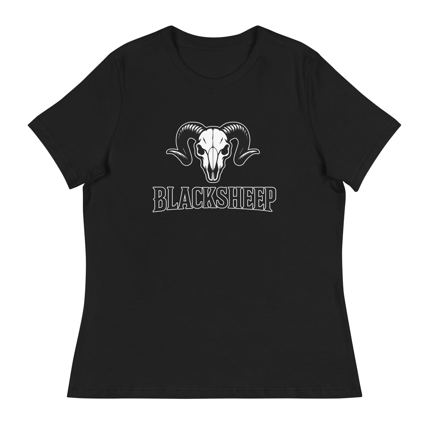 Performance | Women's Relaxed T Shirt | Blacksheep Softball | Emblem Logo
