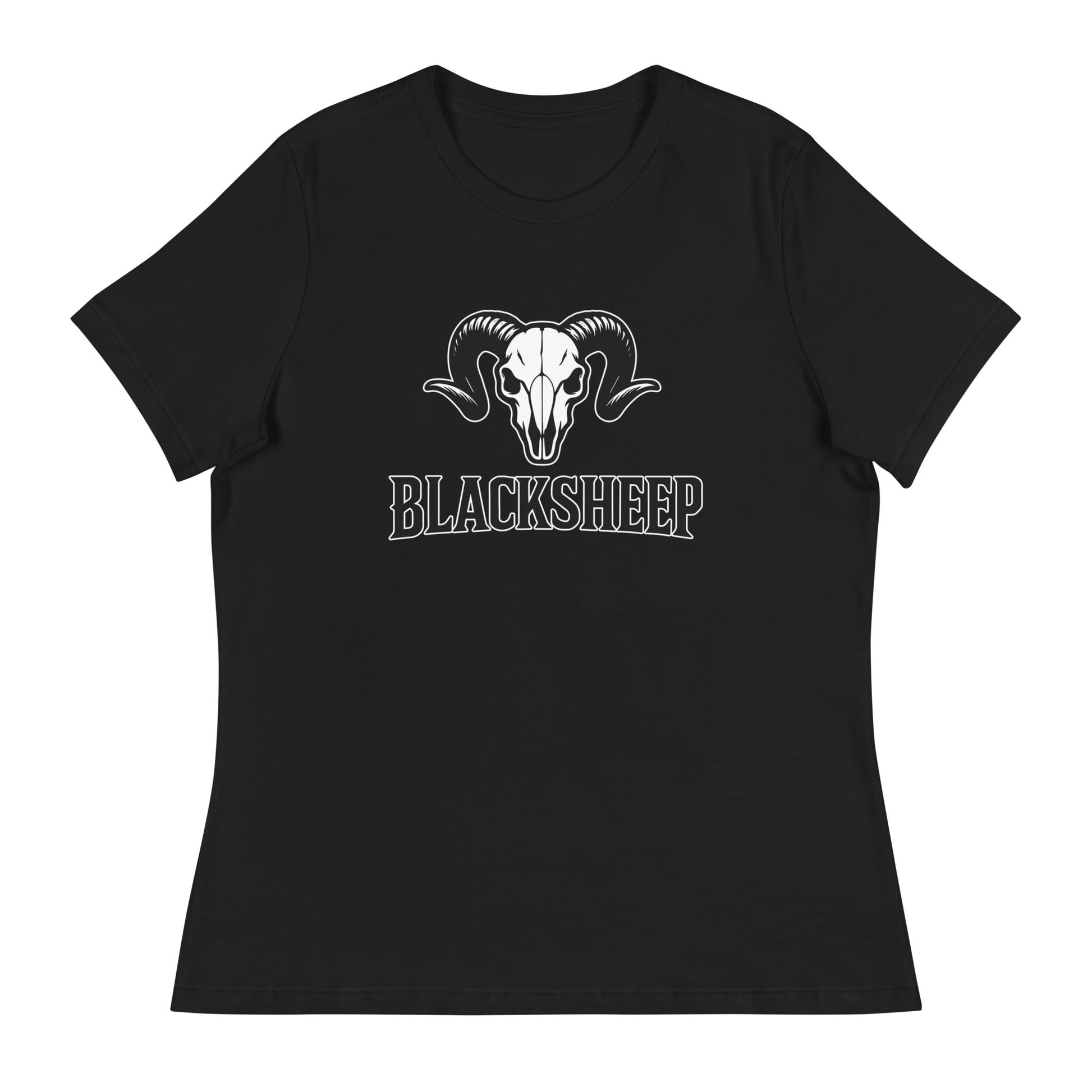 Performance | Women's Relaxed T Shirt | Blacksheep Softball | Emblem Logo