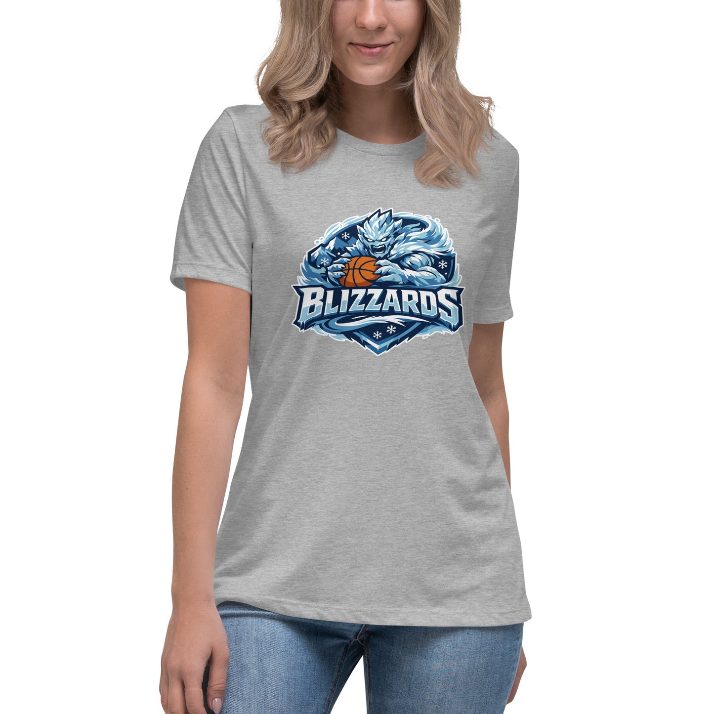 Performance | Women's Relaxed T Shirt | Blizzards | Alt Logo