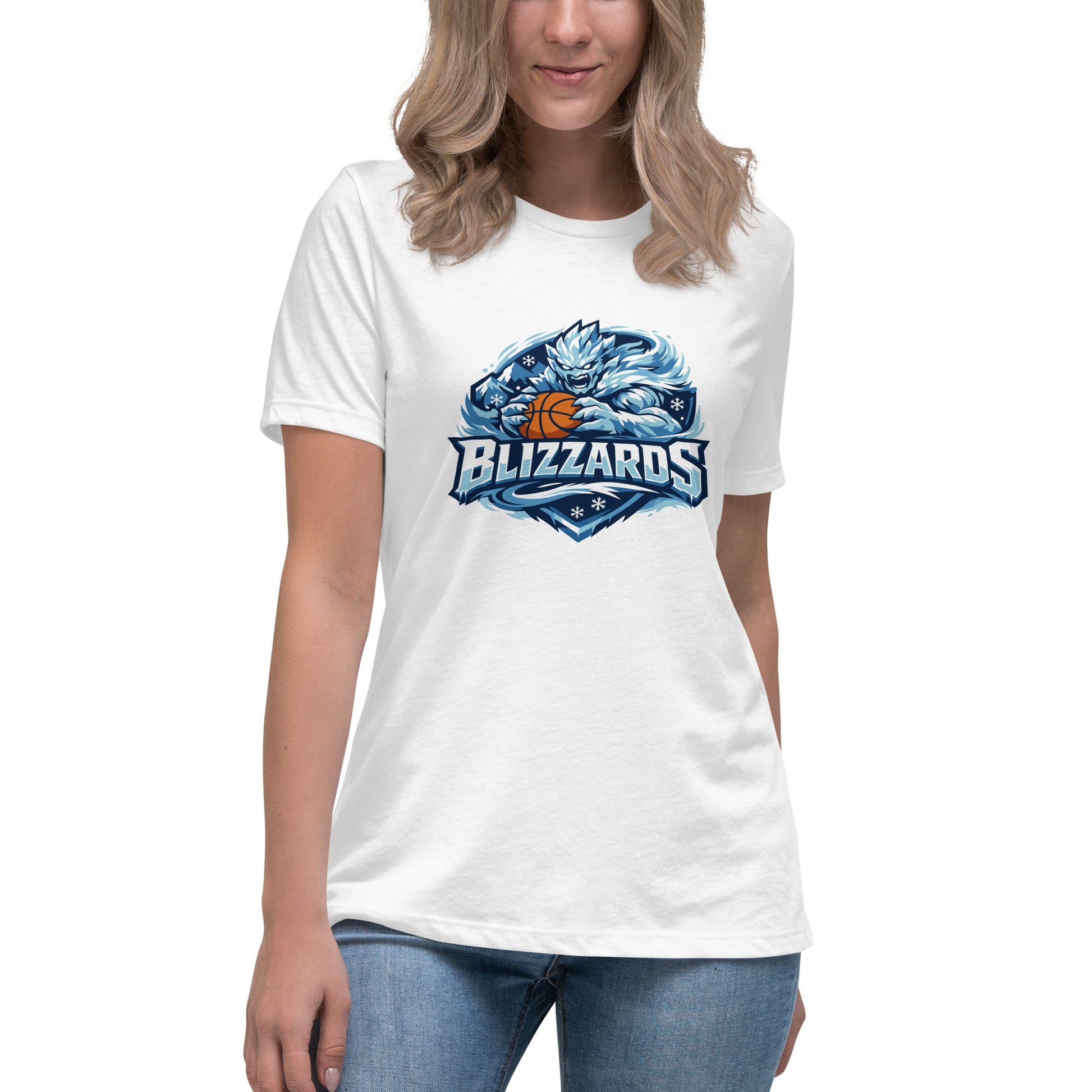Performance | Women's Relaxed T Shirt | Blizzards | Alt Logo