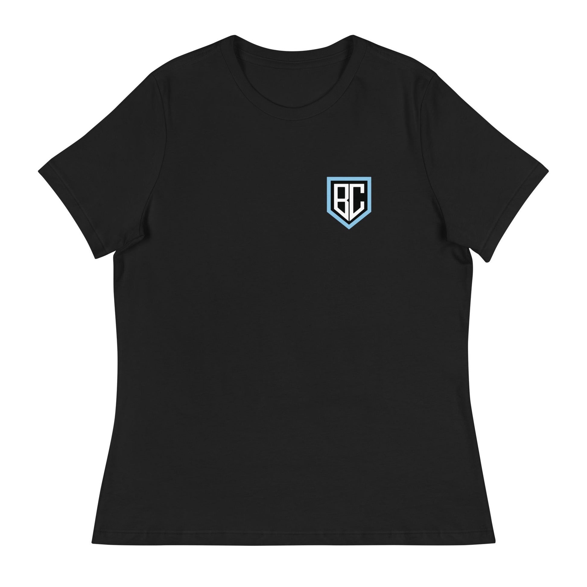 Performance | Women's Relaxed T Shirt | Blue Collar Softball 2034 | Emblem Logo