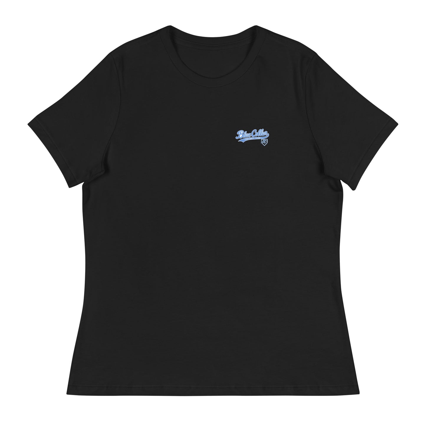 Performance | Women's Relaxed T Shirt | Blue Collar Softball 2034 | Ironclad Logo