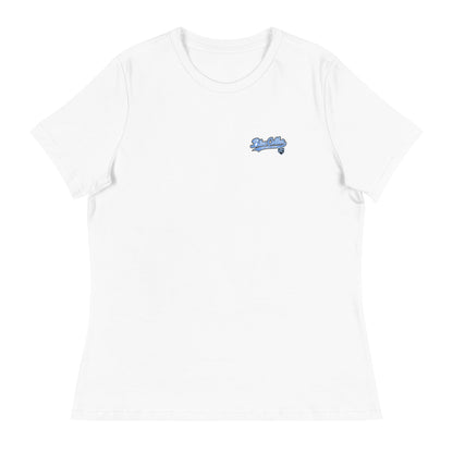 Performance | Women's Relaxed T Shirt | Blue Collar Softball 2034 | Ironclad Logo