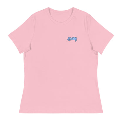 Performance | Women's Relaxed T Shirt | Blue Collar Softball 2034 | Ironclad Logo