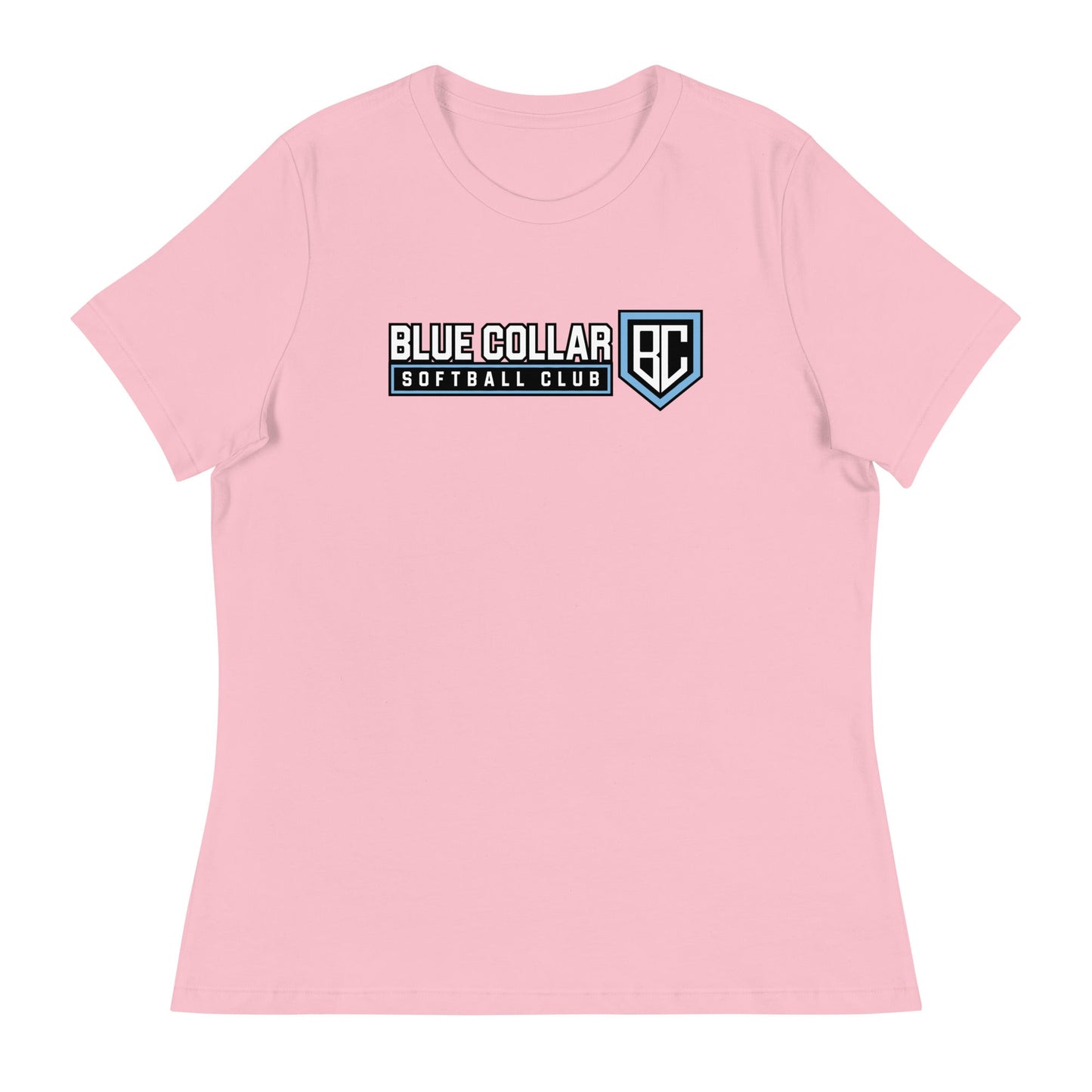 Performance | Women's Relaxed T Shirt | Blue Collar Softball 2034 | Vanguard Logo