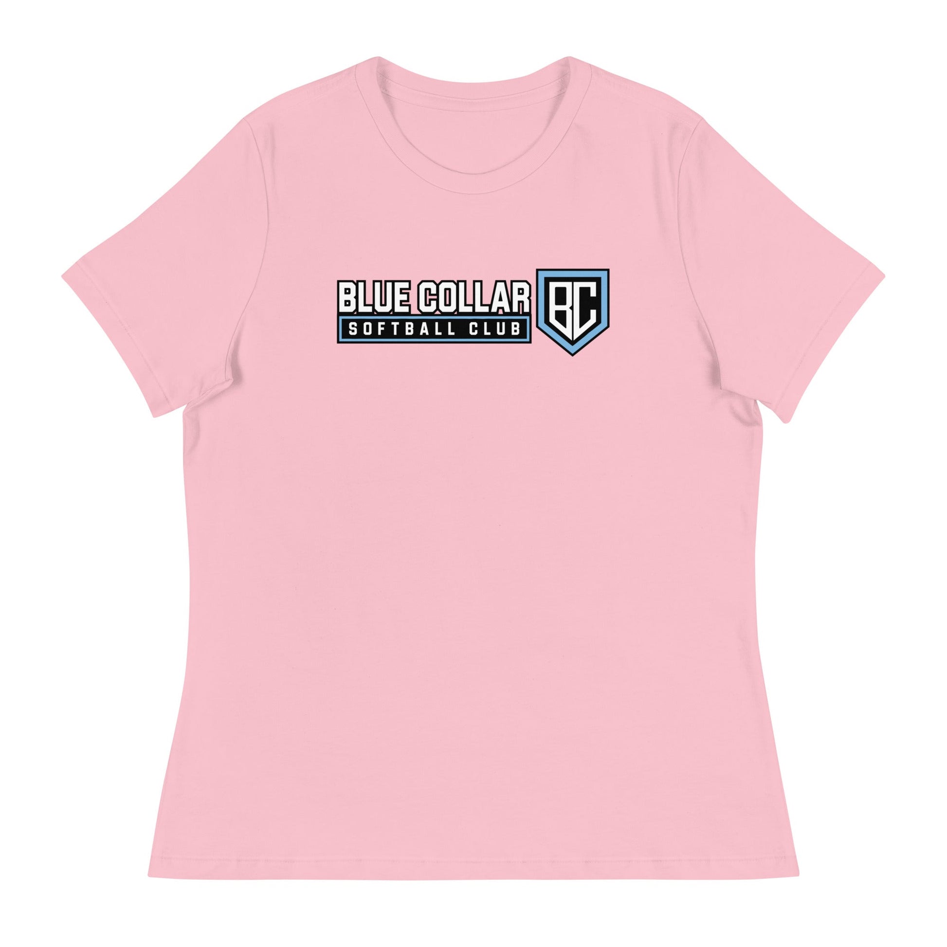 Performance | Women's Relaxed T Shirt | Blue Collar Softball 2034 | Vanguard Logo