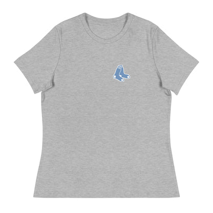 Performance | Women's Relaxed T Shirt | Blue Sox | Icon Logo