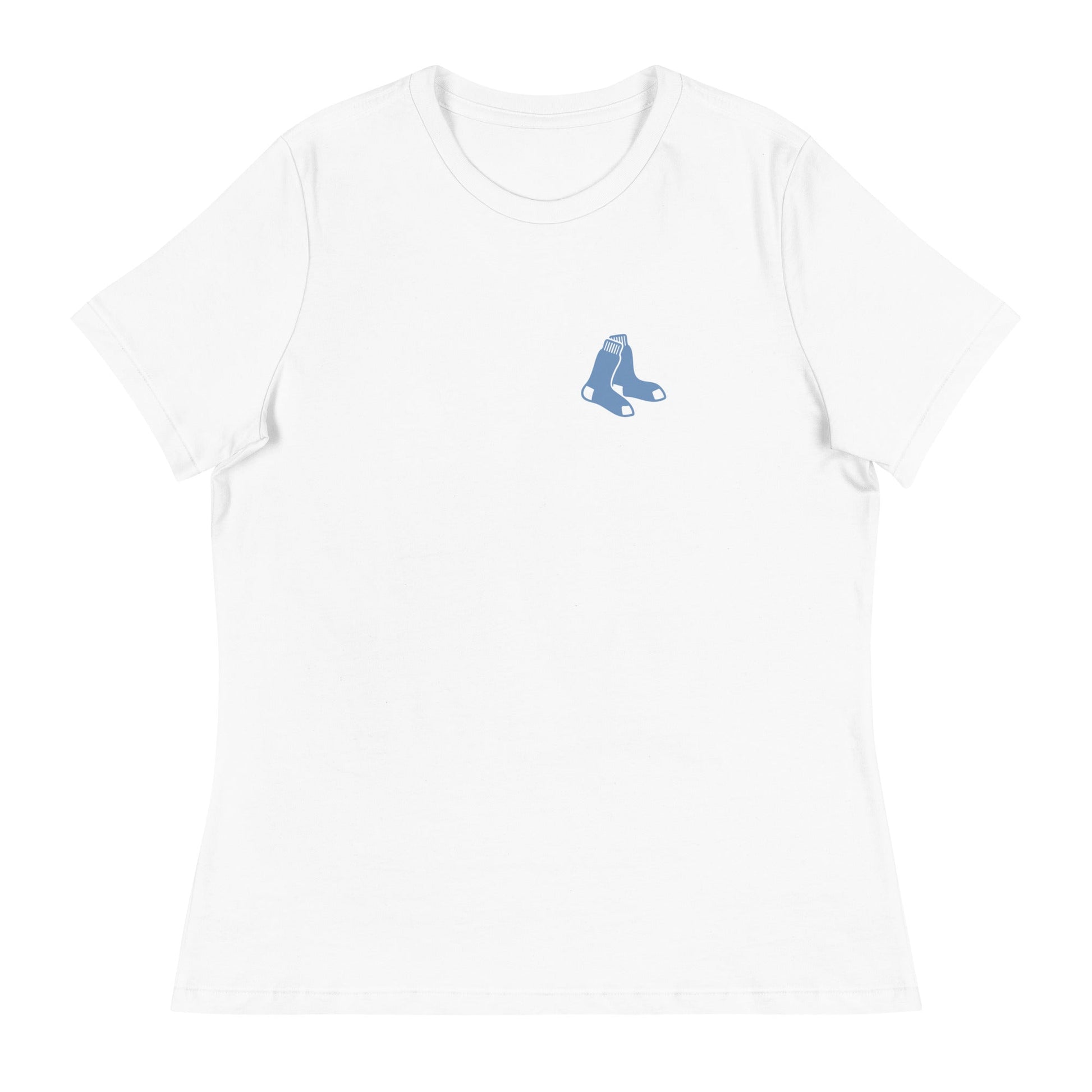 Performance | Women's Relaxed T Shirt | Blue Sox | Icon Logo