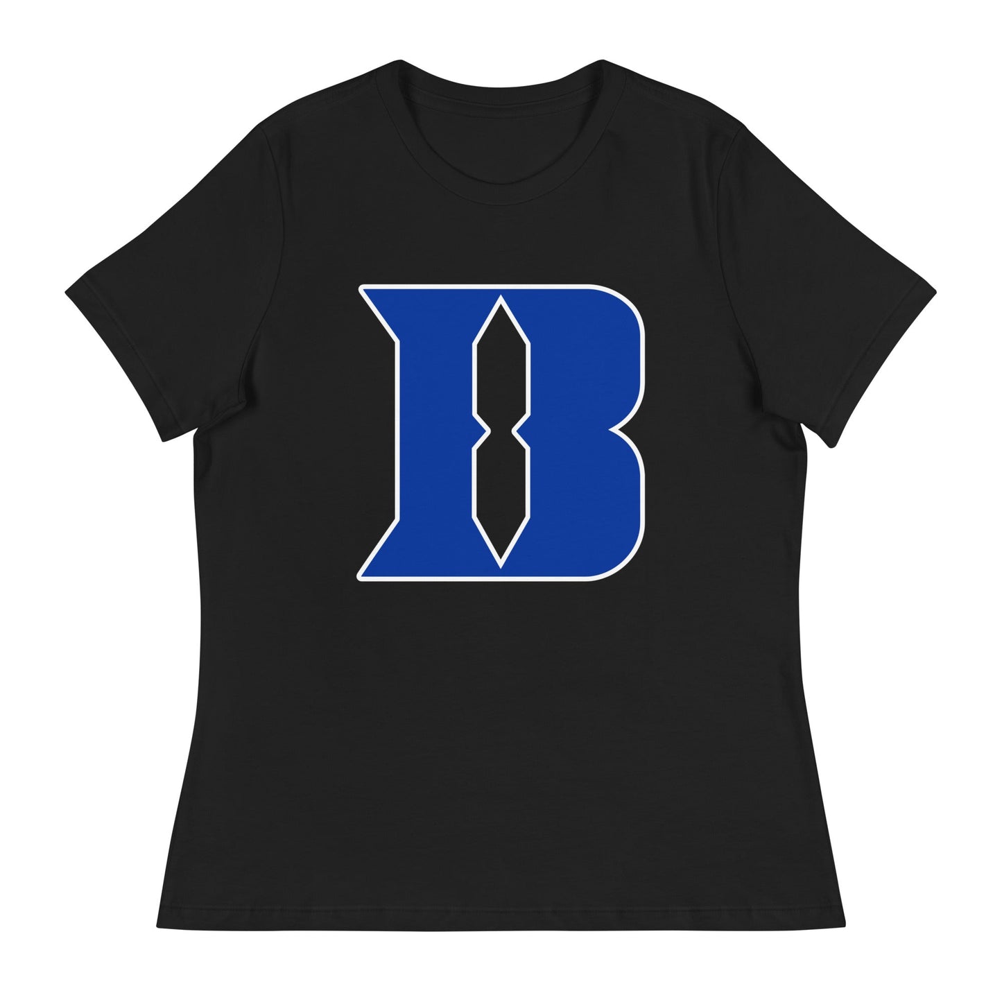 Performance | Women's Relaxed T Shirt | Blueblacks Football Club | B-Mark Logo