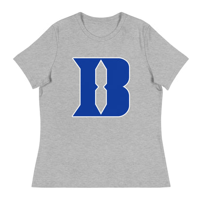 Performance | Women's Relaxed T Shirt | Blueblacks Football Club | B-Mark Logo