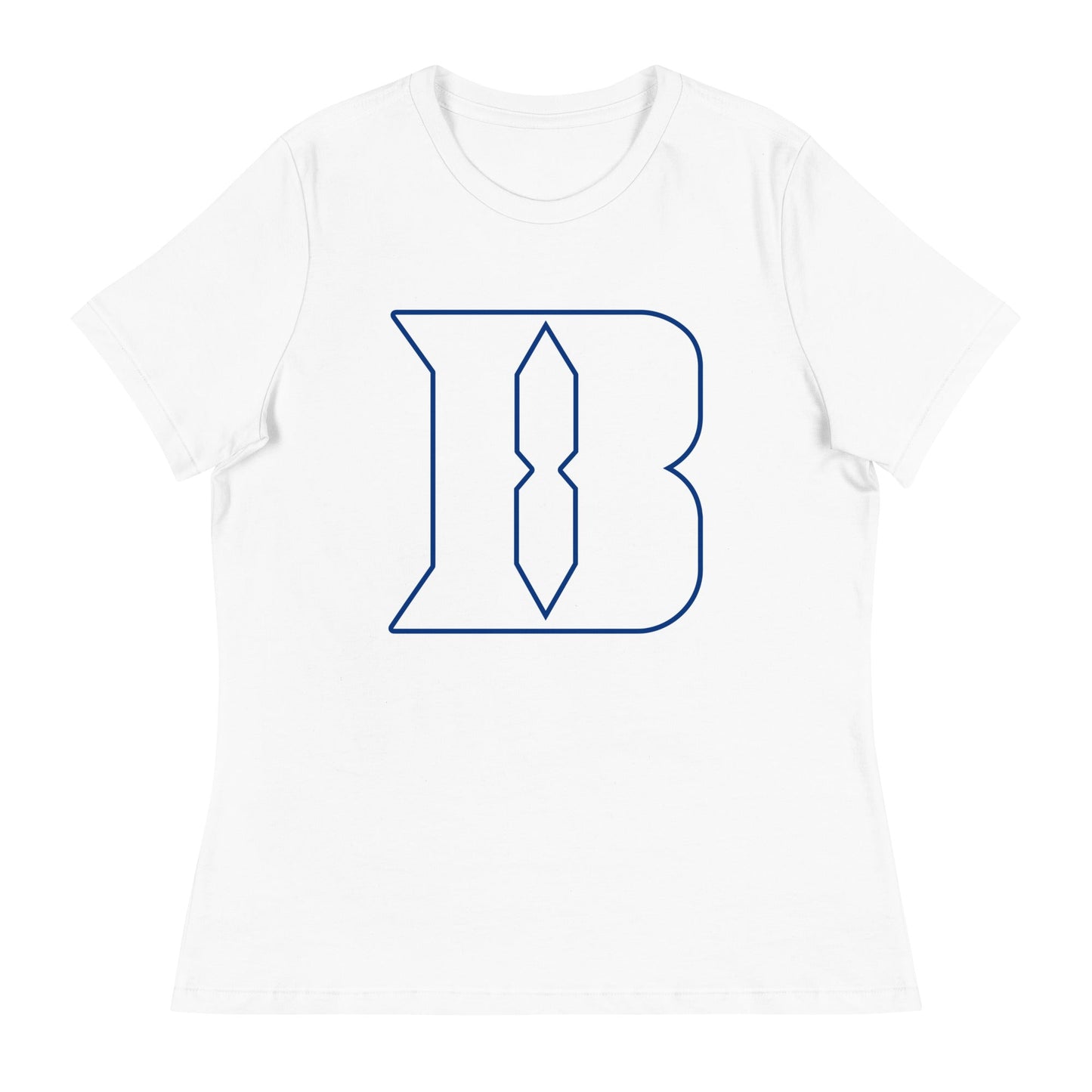 Performance | Women's Relaxed T Shirt | Blueblacks Football Club | Crest Logo