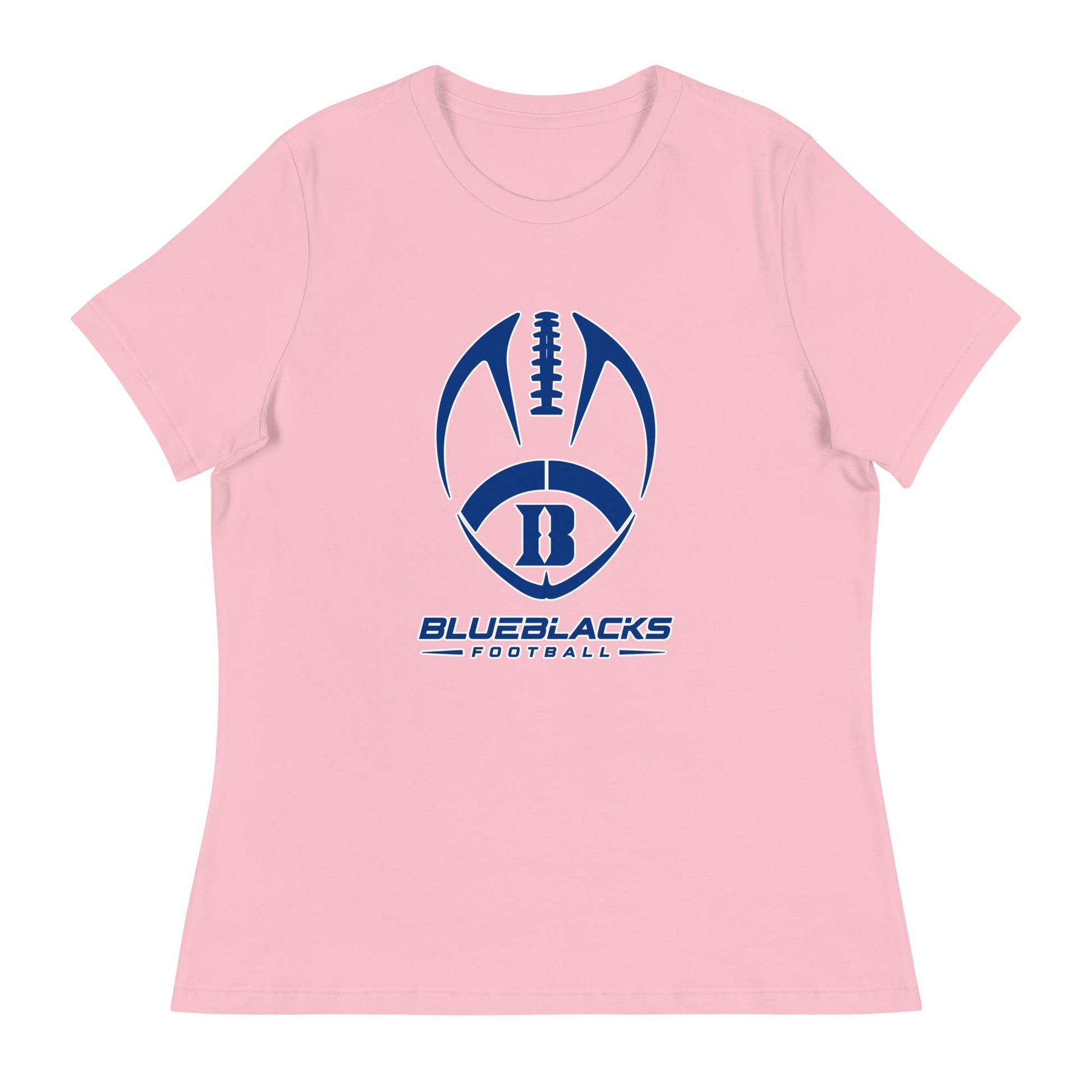 Performance | Women's Relaxed T Shirt | Blueblacks Football Club | Emblem Logo