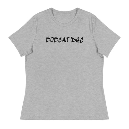 Performance | Women's Relaxed T Shirt | Bobcat DGC | Modern Script Logo