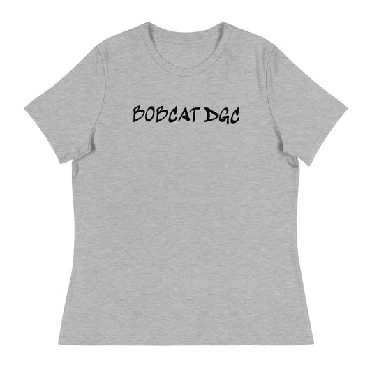 Performance | Women's Relaxed T Shirt | Bobcat DGC | Modern Script Logo