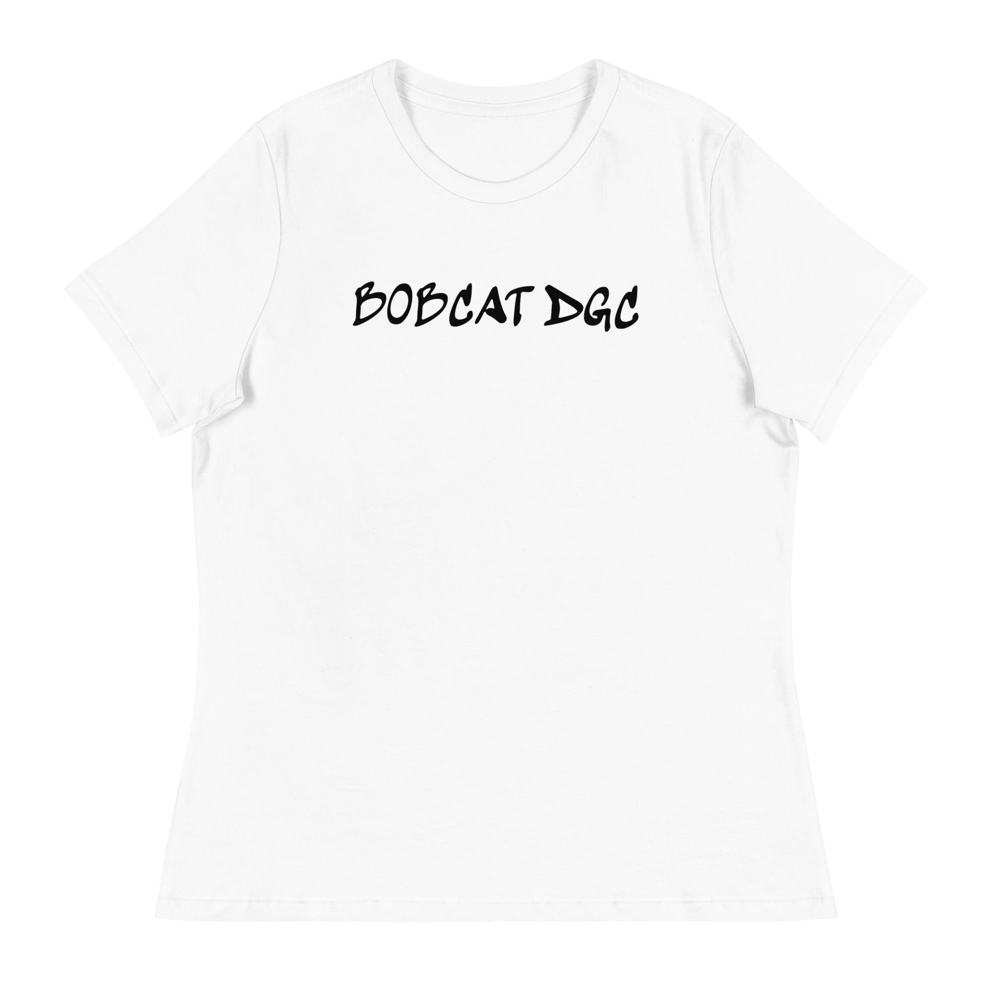 Performance | Women's Relaxed T Shirt | Bobcat DGC | Modern Script Logo