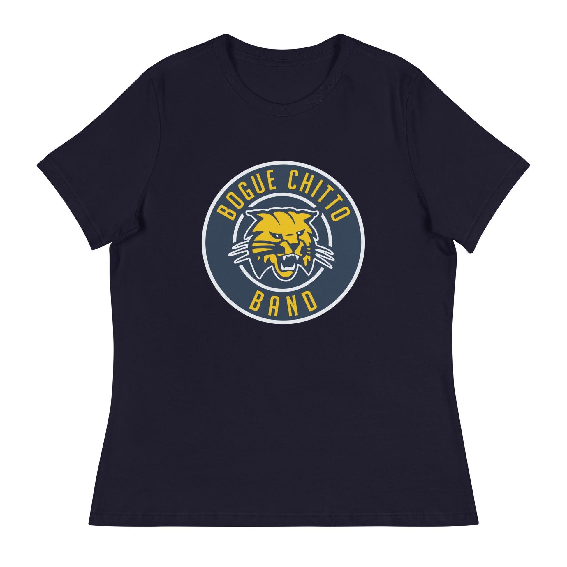 Performance | Women's Relaxed T Shirt | Bogue Chitto Band | Badge Logo