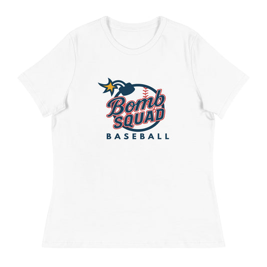 Performance | Women's Relaxed T Shirt | Bomb Squad Baseball | Alt Logo