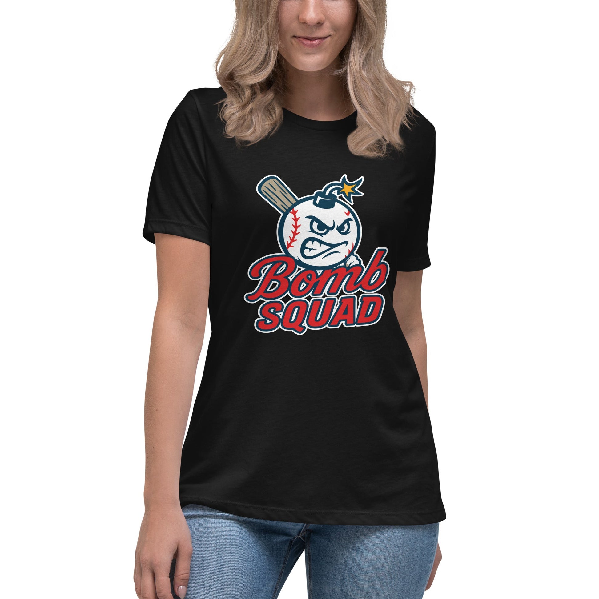 Performance | Women's Relaxed T Shirt | Bomb Squad Baseball