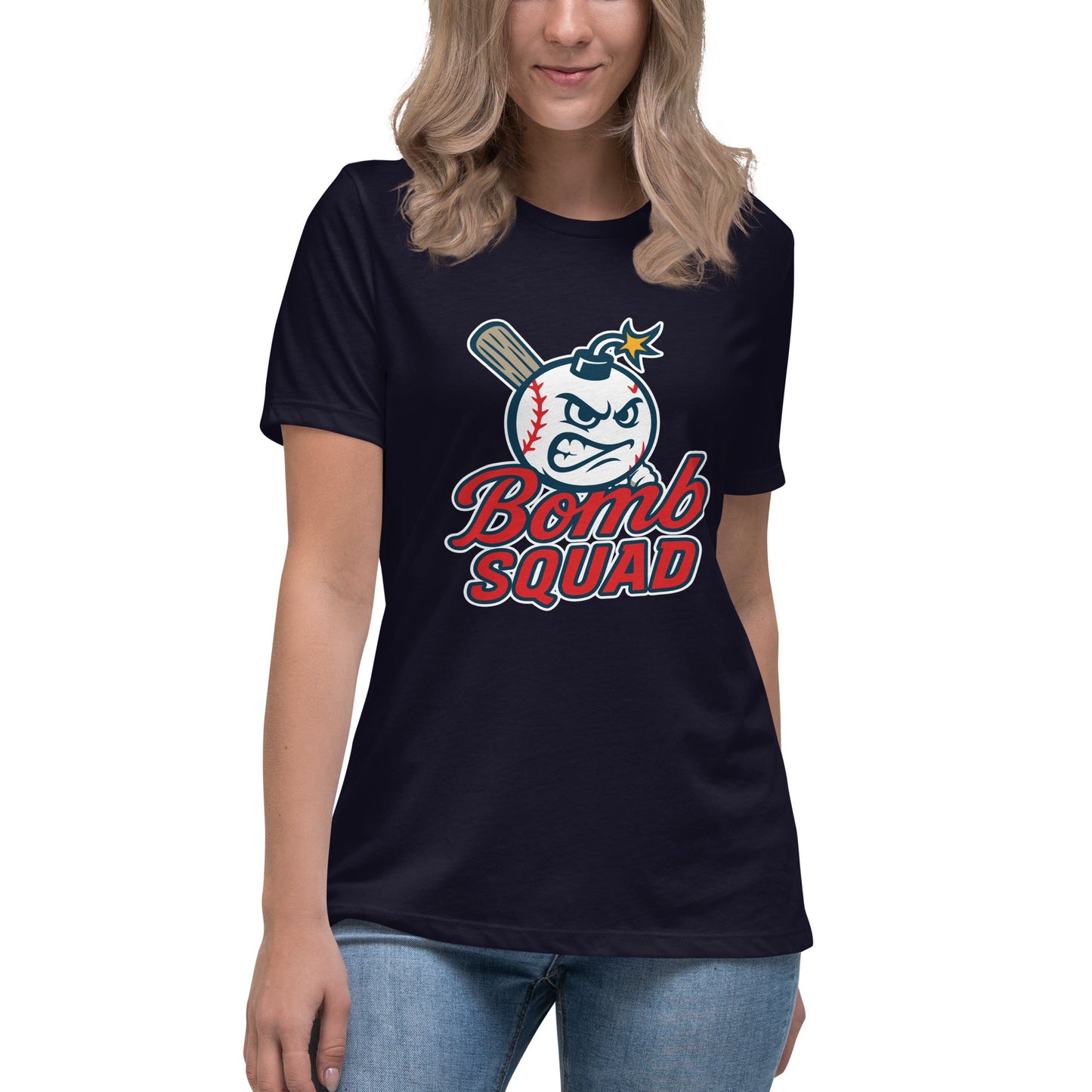 Performance | Women's Relaxed T Shirt | Bomb Squad Baseball