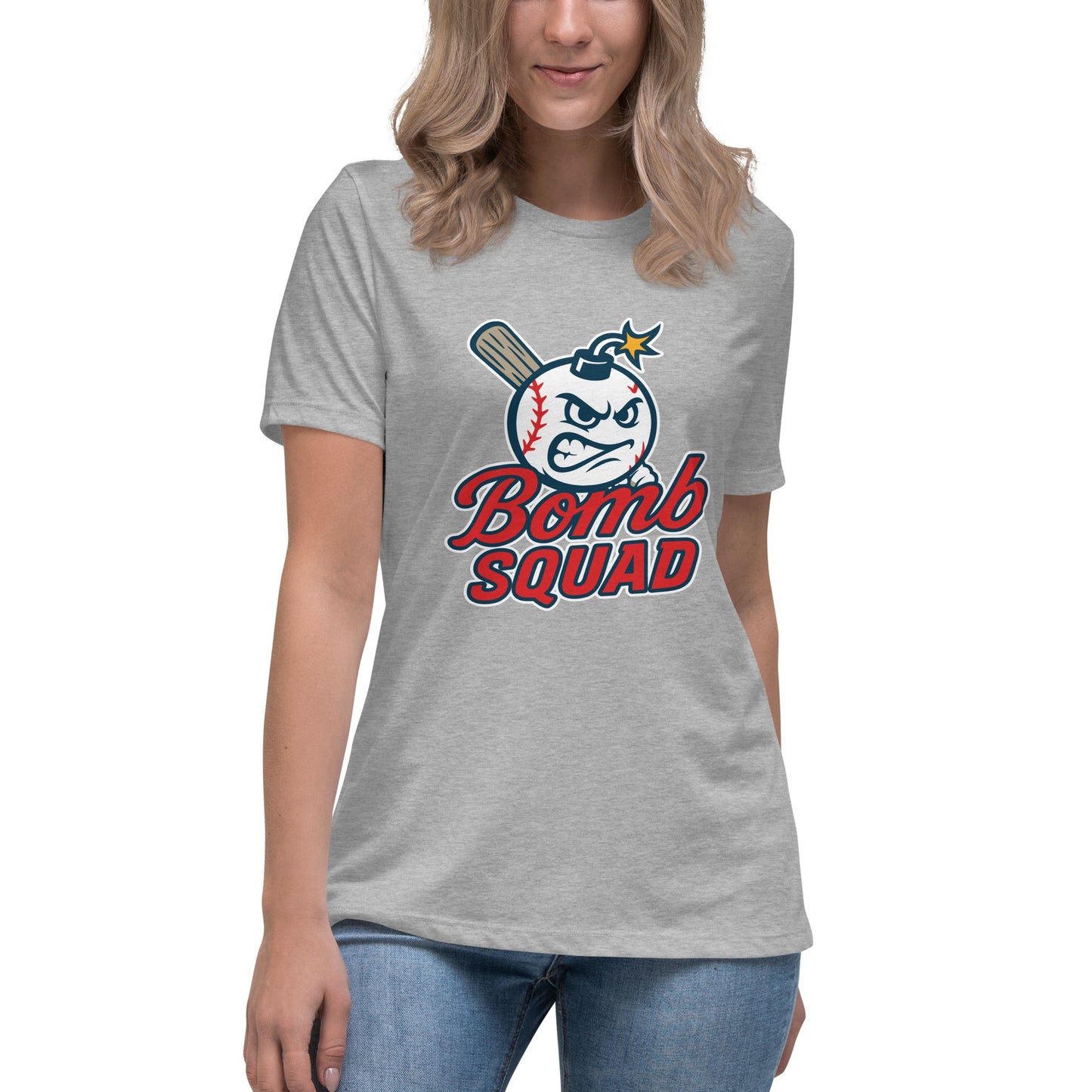 Performance | Women's Relaxed T Shirt | Bomb Squad Baseball