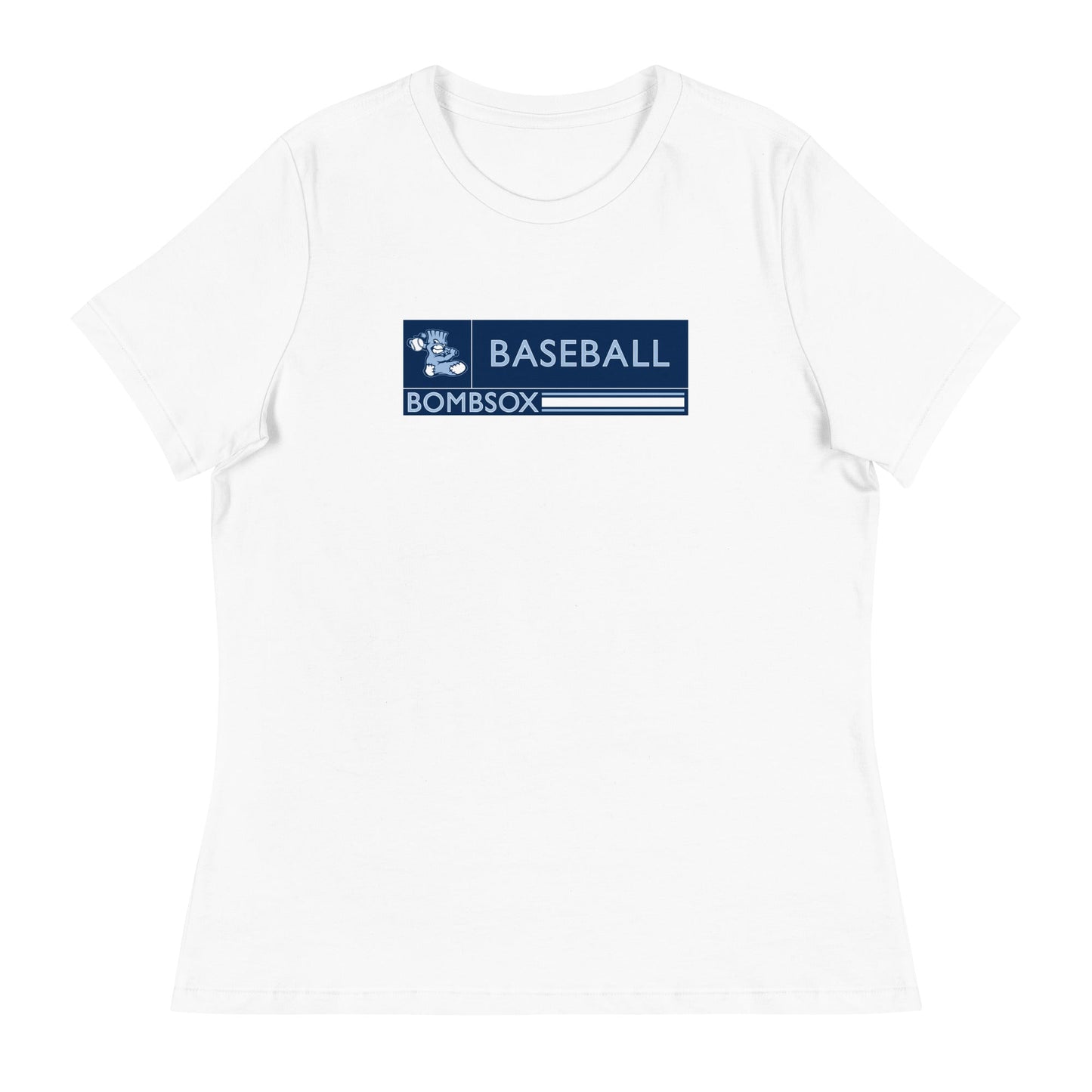 Performance | Women's Relaxed T Shirt | BombSox Baseball | Mark Logo