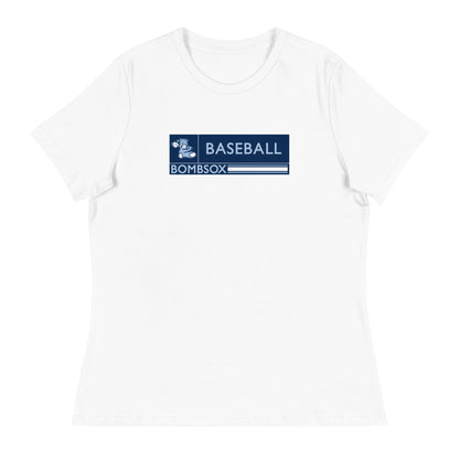 Performance | Women's Relaxed T Shirt | BombSox Baseball | Mark Logo