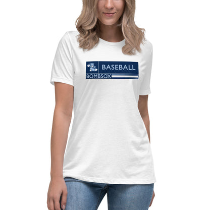 Performance | Women's Relaxed T Shirt | BombSox Baseball | Mark Logo
