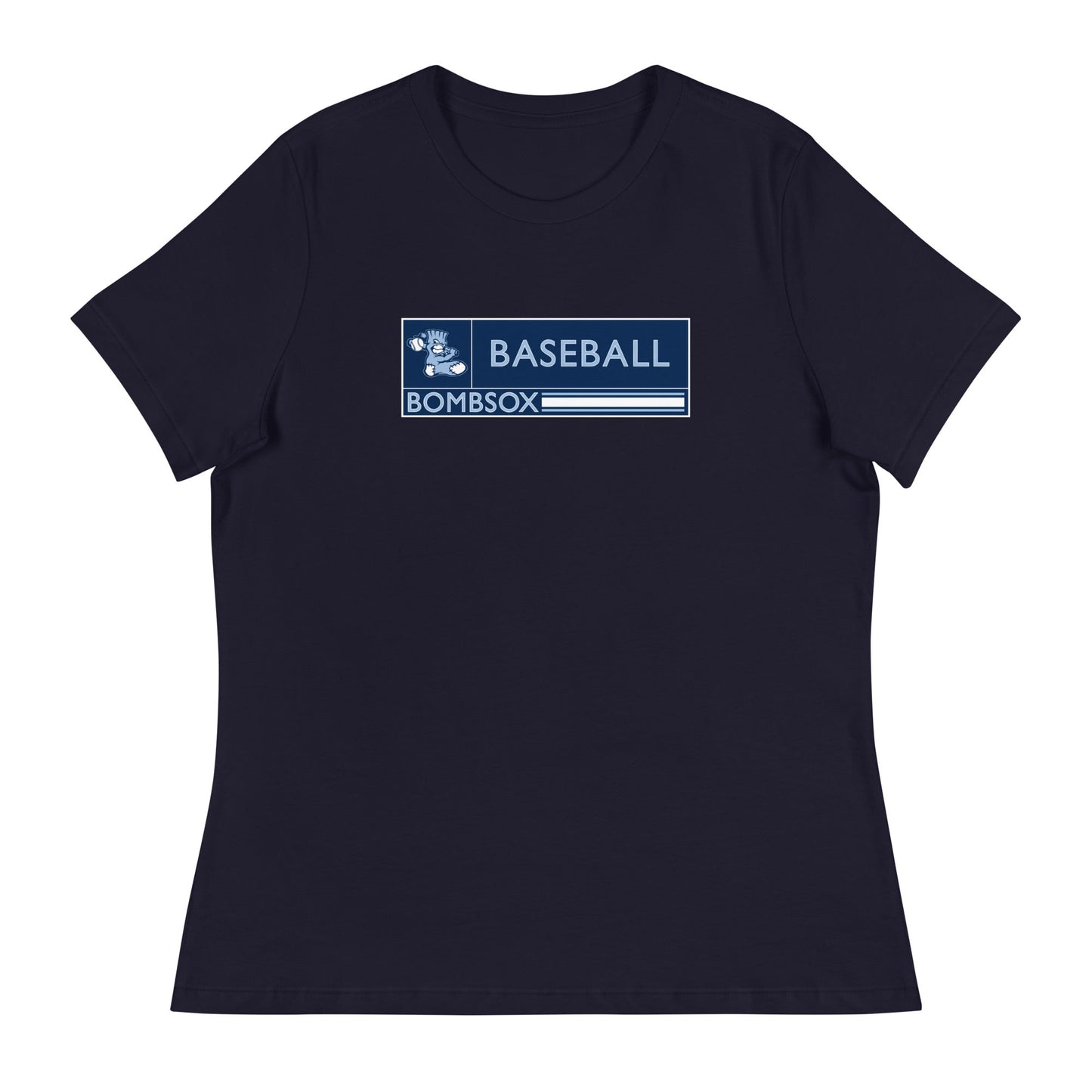 Performance | Women's Relaxed T Shirt | BombSox Baseball | Mark Logo