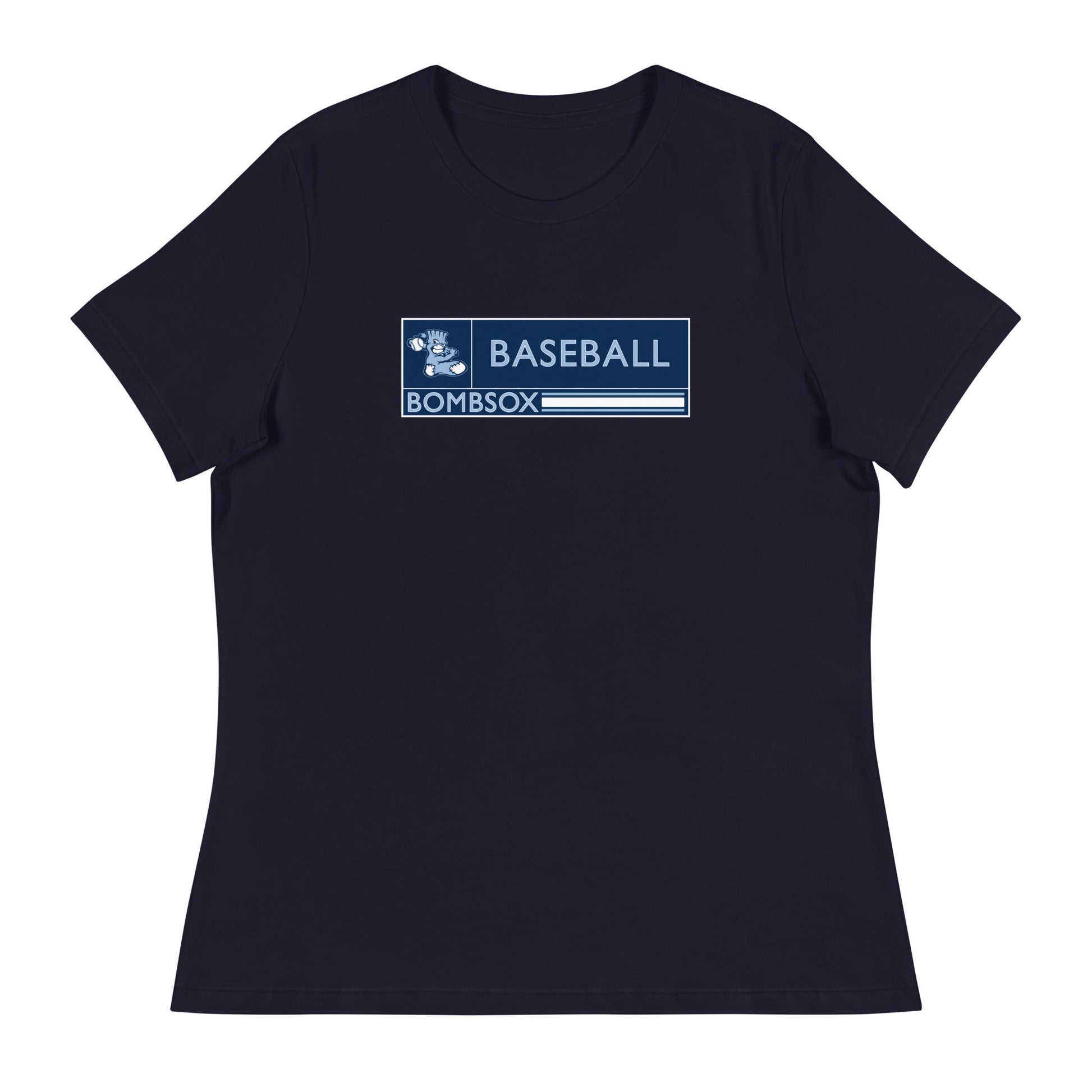 Performance | Women's Relaxed T Shirt | BombSox Baseball | Mark Logo