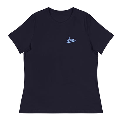 Performance | Women's Relaxed T Shirt | BombSox Baseball | Script Logo