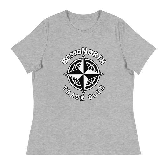 Performance | Women's Relaxed T Shirt | Boston-North Track Club | Crest Logo