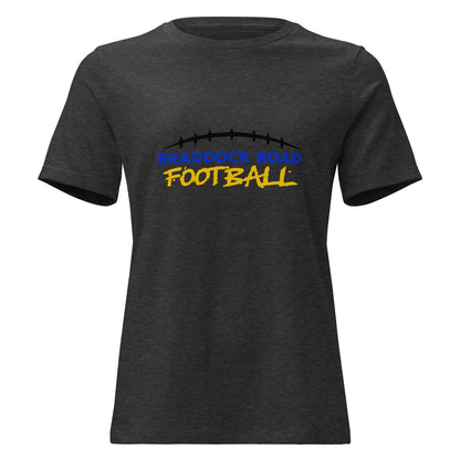 Performance | Women's Relaxed T Shirt | Braddock Road Football | Arch Athletics Logo