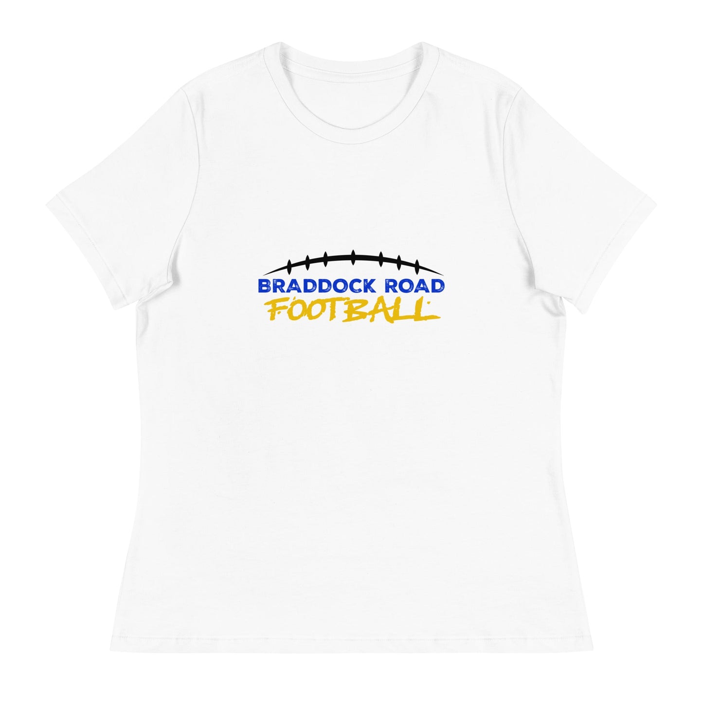 Performance | Women's Relaxed T Shirt | Braddock Road Football | Arch Athletics Logo